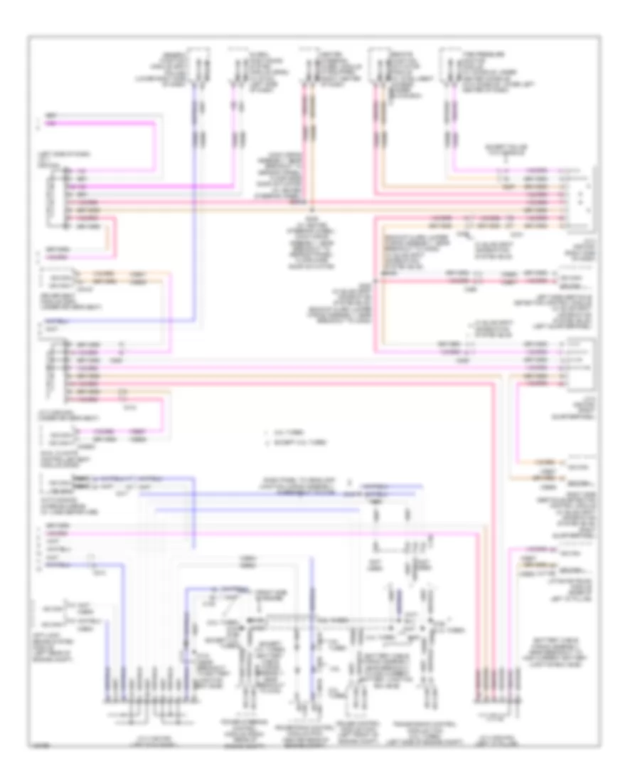 Computer Data Lines Wiring Diagram (2 of 2) for Ford Police Interceptor Utility 2014