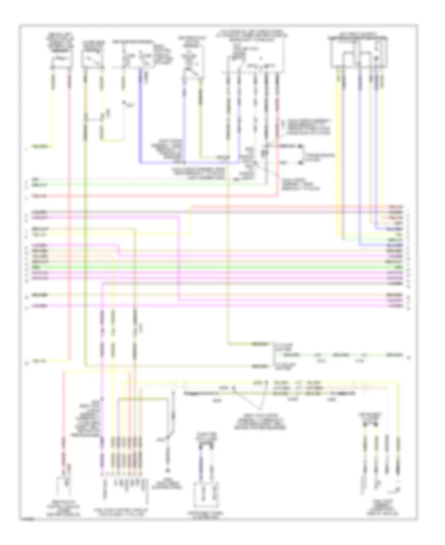 3.7L, Engine Performance Wiring Diagram (2 of 6) for Ford Police Interceptor Utility 2014