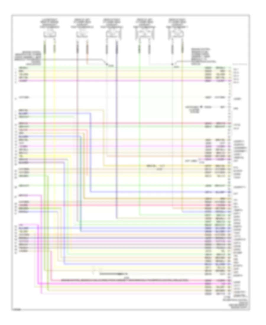 3.7L, Engine Performance Wiring Diagram (6 of 6) for Ford Police Interceptor Utility 2014