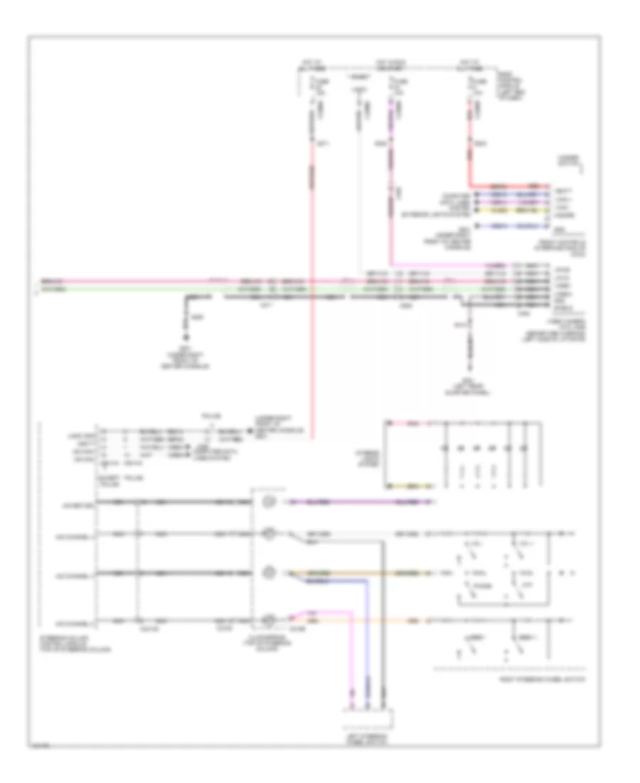SYNC Radio Wiring Diagram with SYNC GEN 2 2 of 2 for Ford Police Interceptor Utility 2014