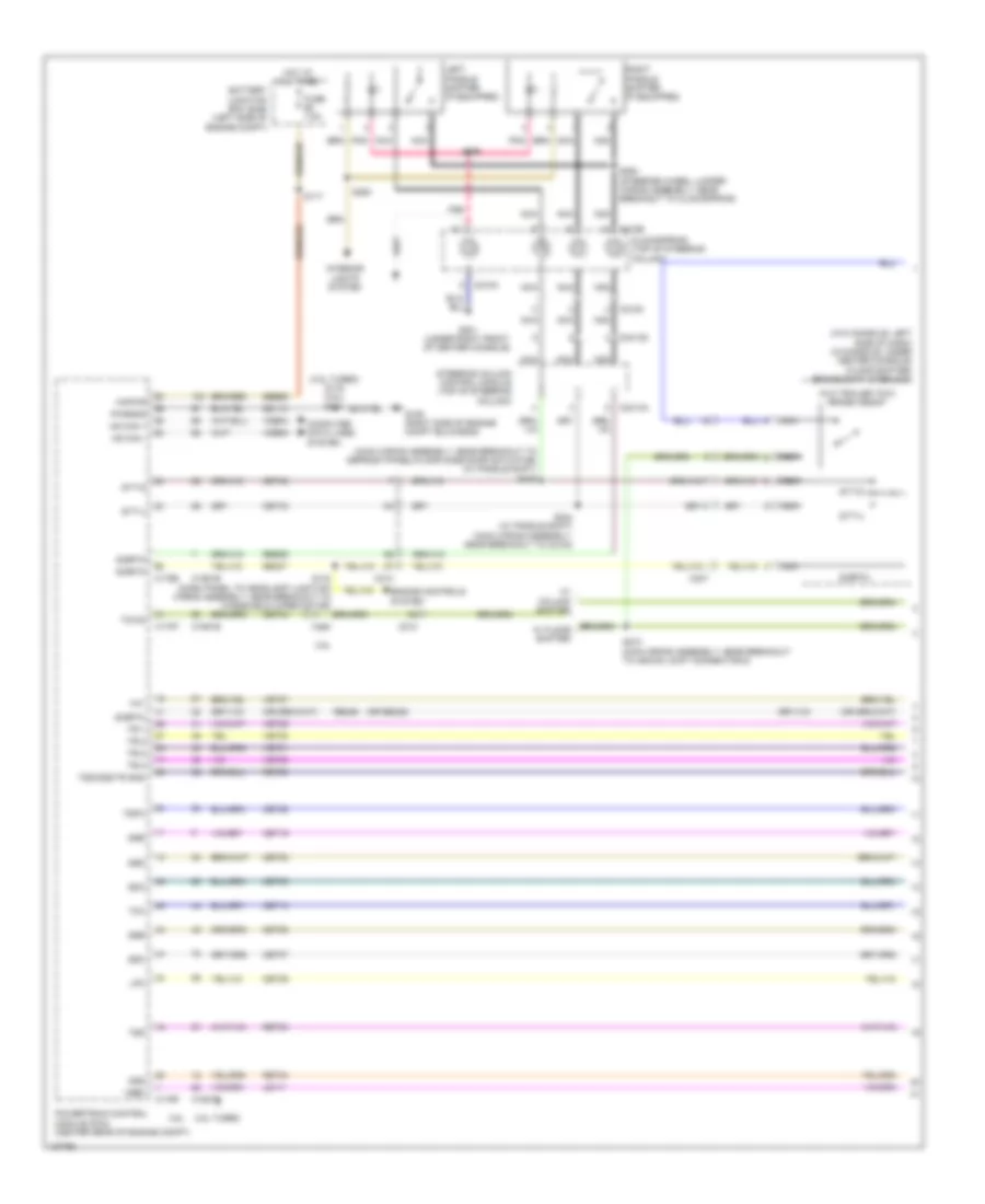 3 7L A T Wiring Diagram 1 of 2 for Ford Police Interceptor Utility 2014