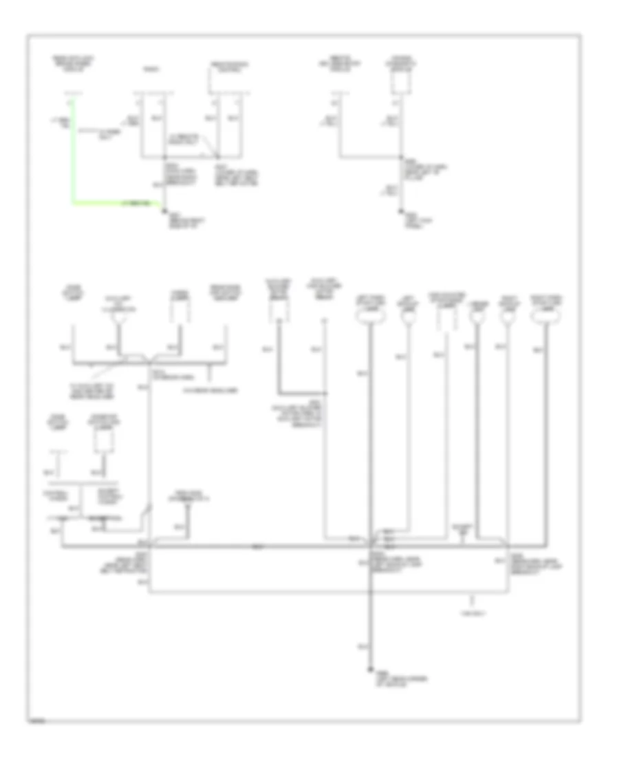 Ground Distribution Wiring Diagram (4 of 4) for Ford Club Wagon E150 1997