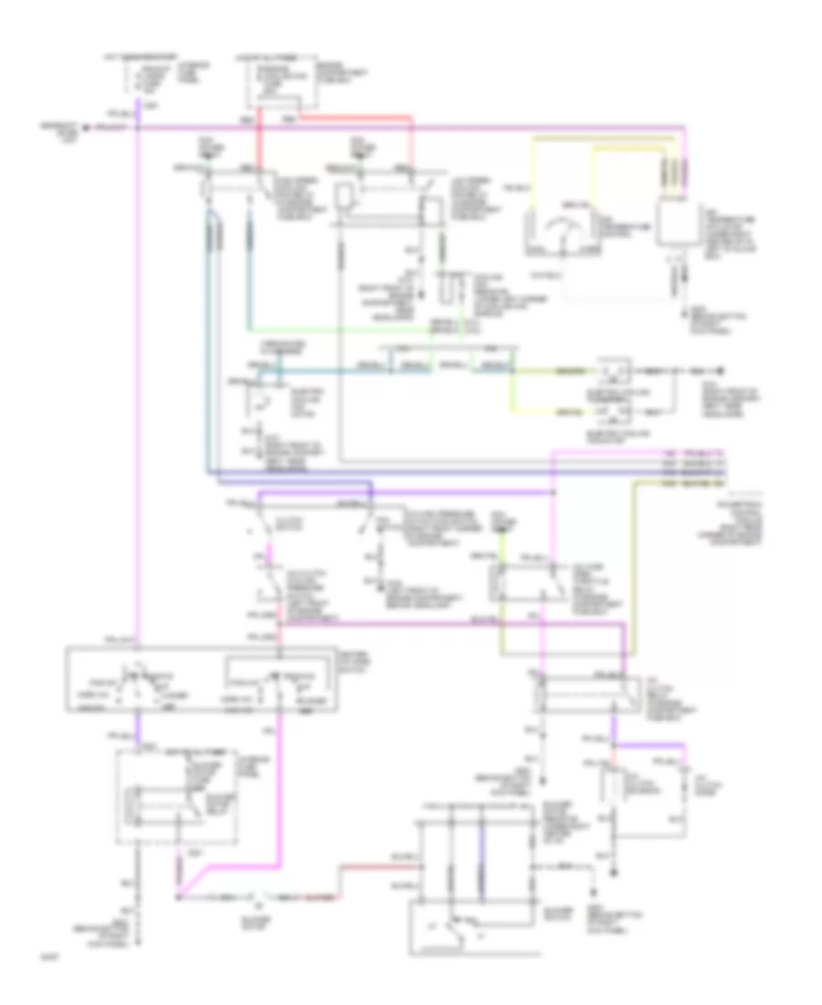 A C Wiring Diagram for Ford Contour GL 1995