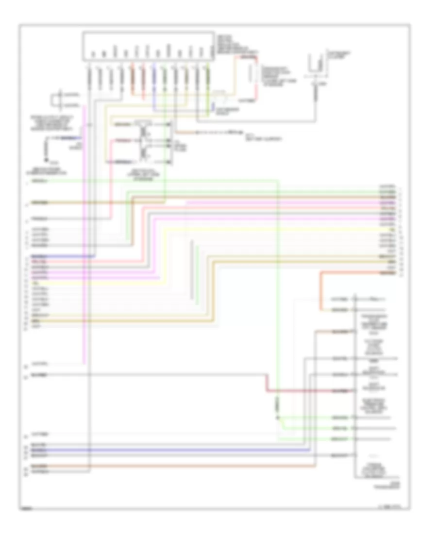 2.0L, Engine Performance Wiring Diagrams (3 of 4) for Ford Contour GL 1995