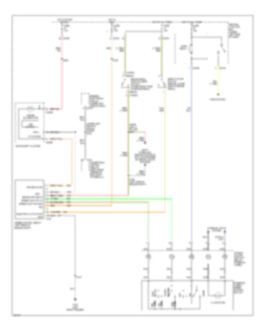 Cruise Control Wiring Diagram for Ford Taurus LX 2002