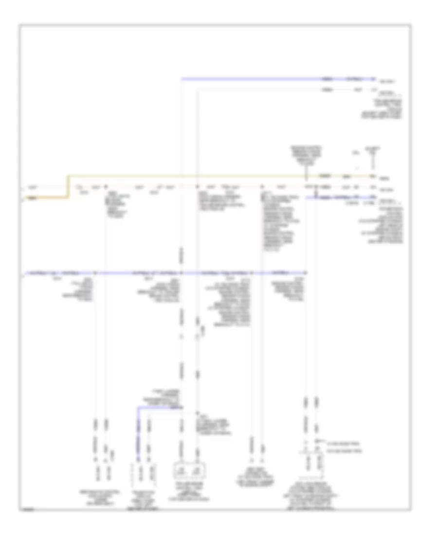 Computer Data Lines Wiring Diagram, with Navigation (2 of 2) for Ford E-150 2014