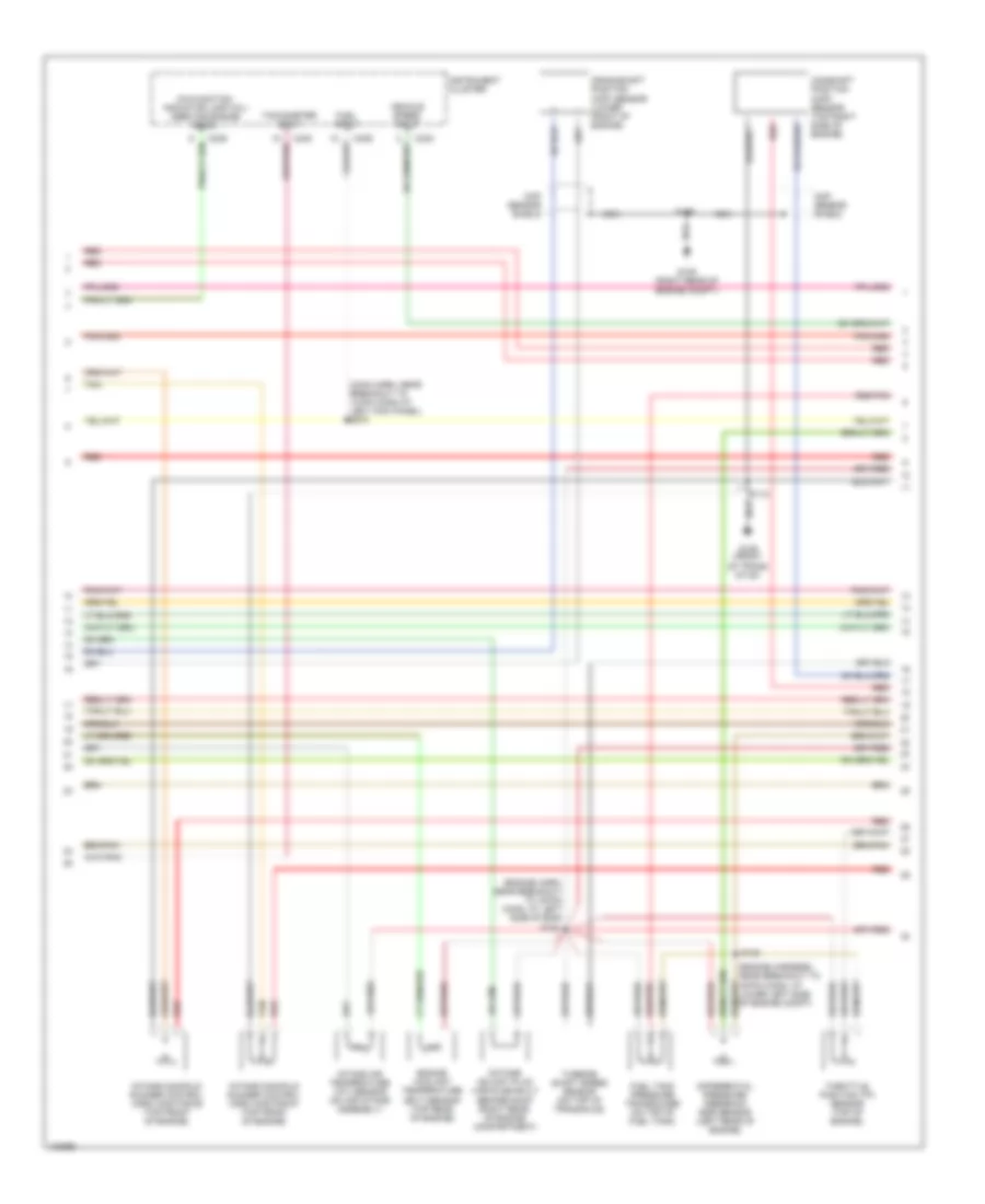 3 8L Engine Performance Wiring Diagrams 2 of 4 for Ford Windstar LX 1998