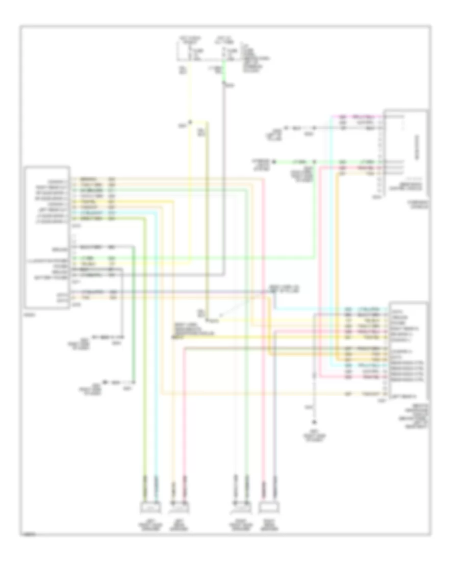 Radio Wiring Diagrams Base Radio for Ford Windstar LX 1998