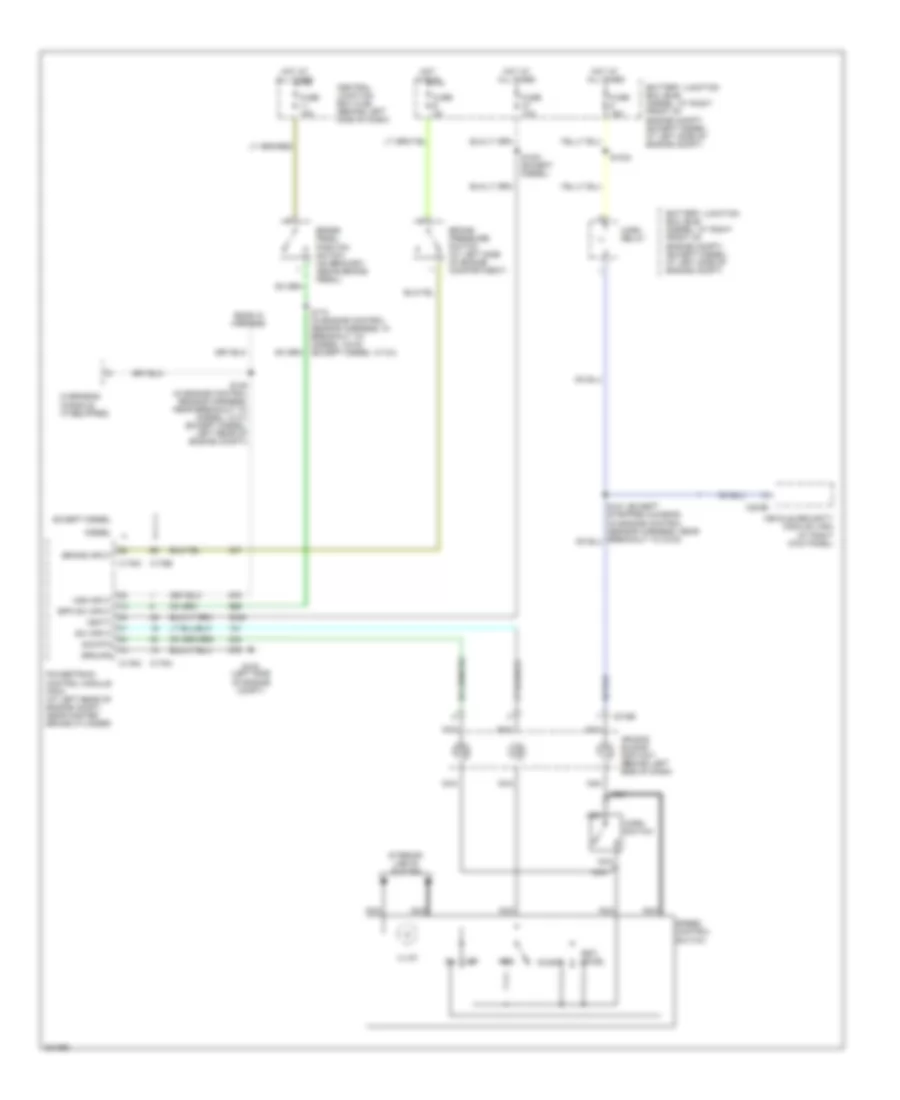 Cruise Control Wiring Diagram for Ford E450 Super Duty 2005