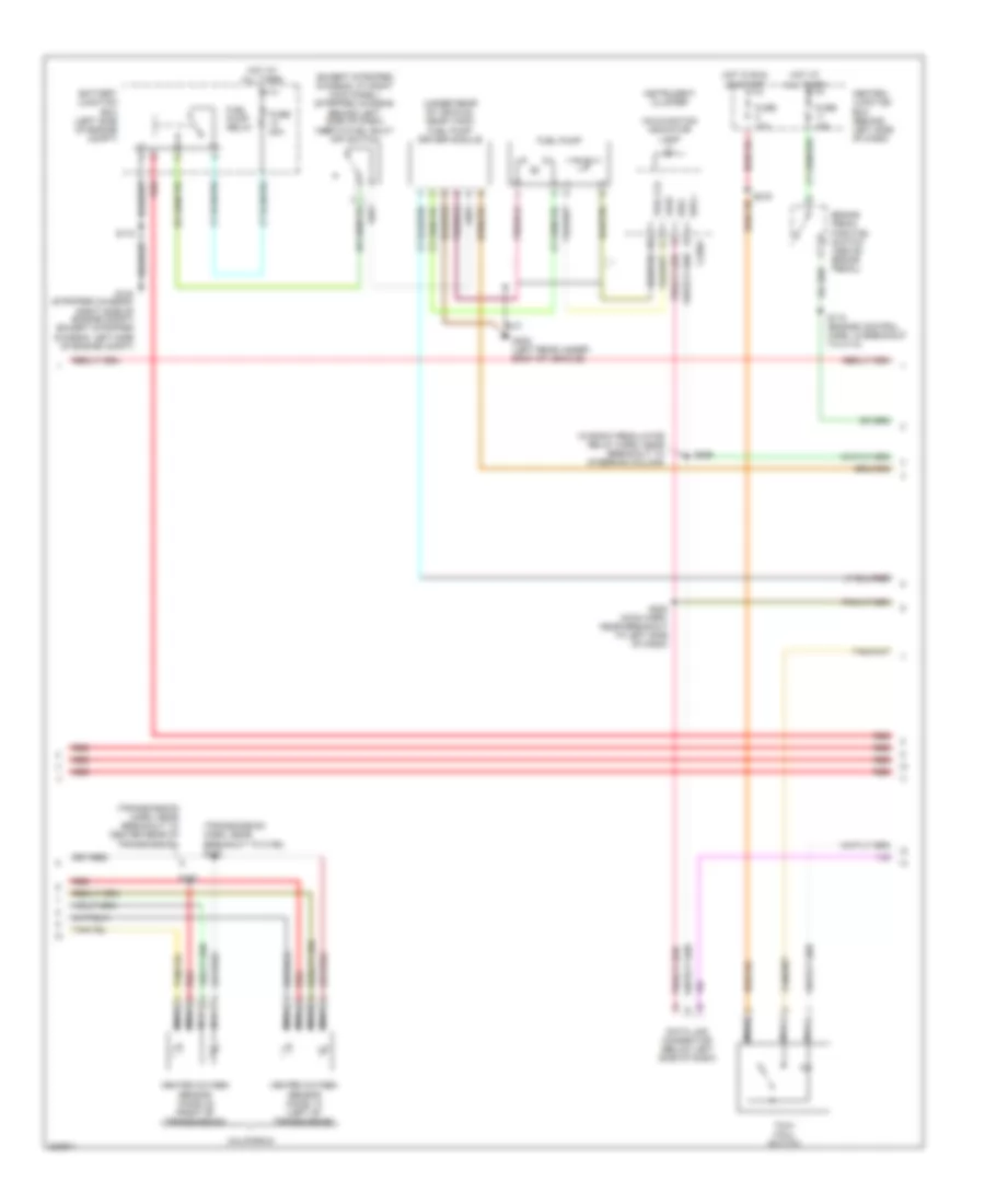 6.8L, Engine Performance Wiring Diagram (4 of 5) for Ford E450 Super Duty 2005