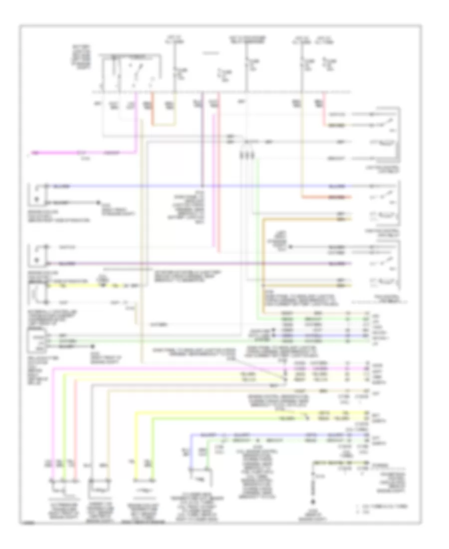 Manual AC Wiring Diagram (3 of 3) for Ford Taurus Limited 2014