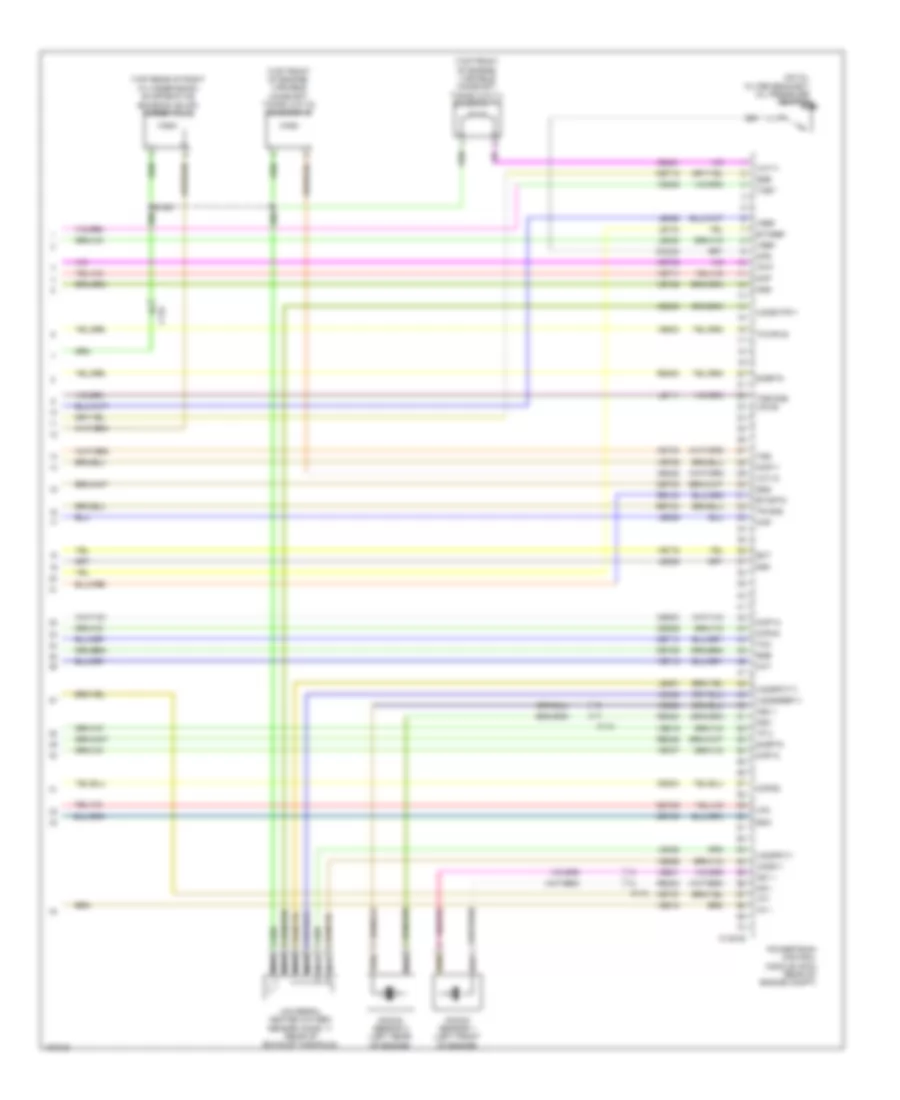 2.0L Turbo, Engine Performance Wiring Diagram (6 of 6) for Ford Taurus Limited 2014