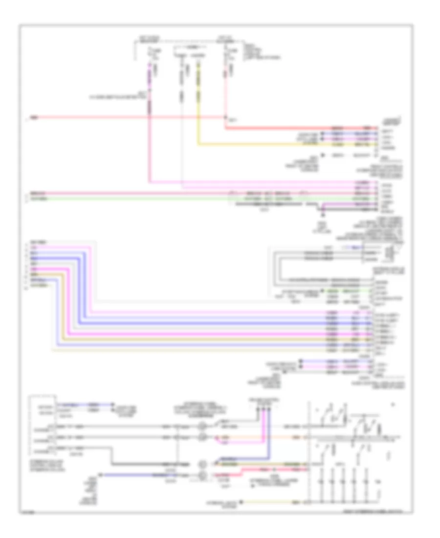 SYNC Radio Wiring Diagram, with SYNC GEN 2 (2 of 2) for Ford Taurus Limited 2014