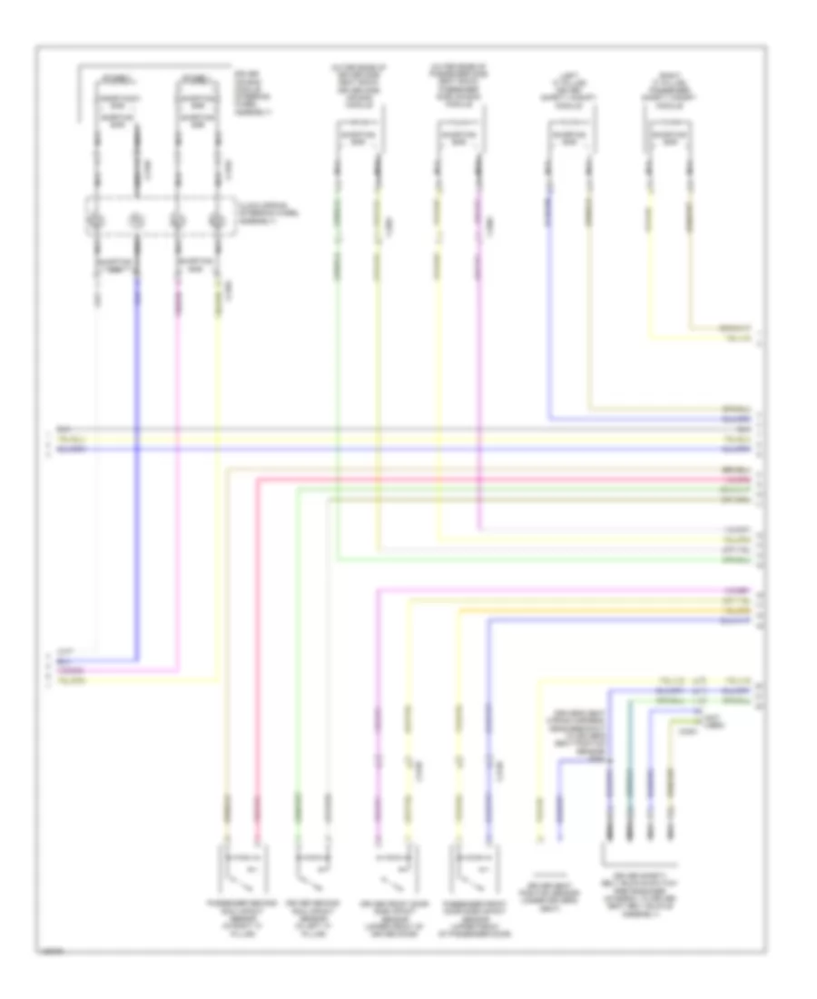 Supplemental Restraints Wiring Diagram (2 of 3) for Ford Taurus Limited 2014