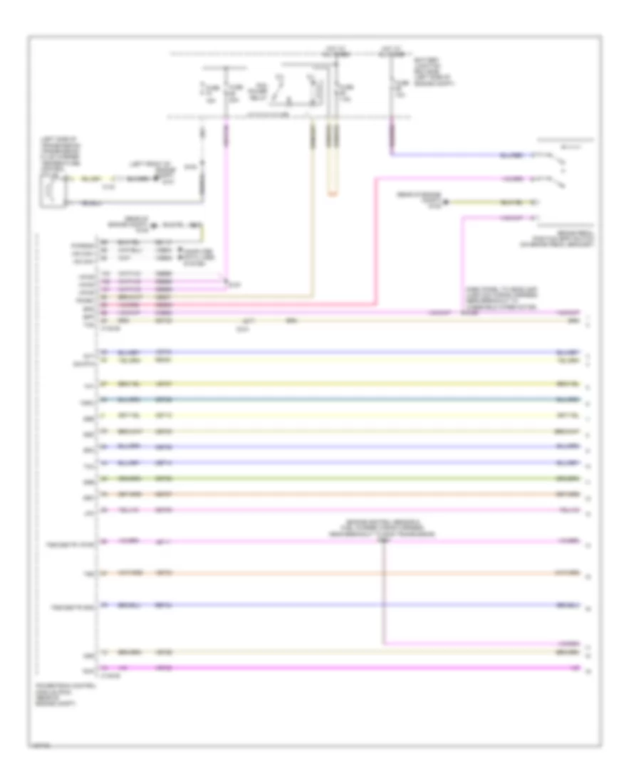 2 0L Turbo A T Wiring Diagram 1 of 2 for Ford Taurus Limited 2014