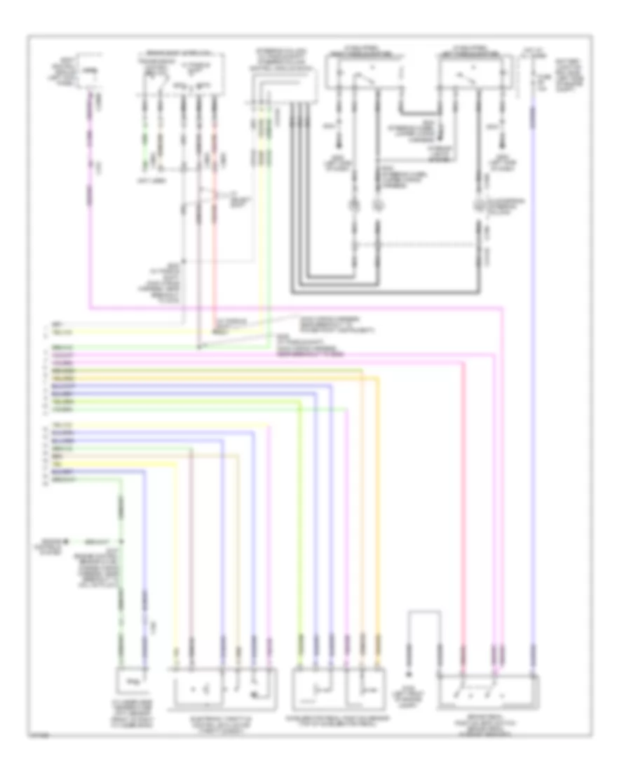 3 5L A T Wiring Diagram 2 of 2 for Ford Edge Limited 2013
