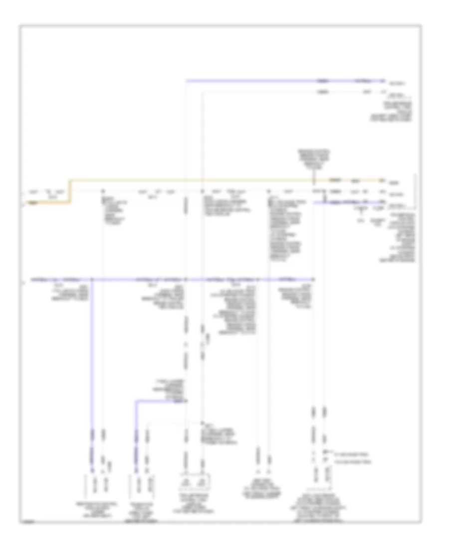 Computer Data Lines Wiring Diagram, without Navigation (2 of 2) for Ford E-150 XL 2014