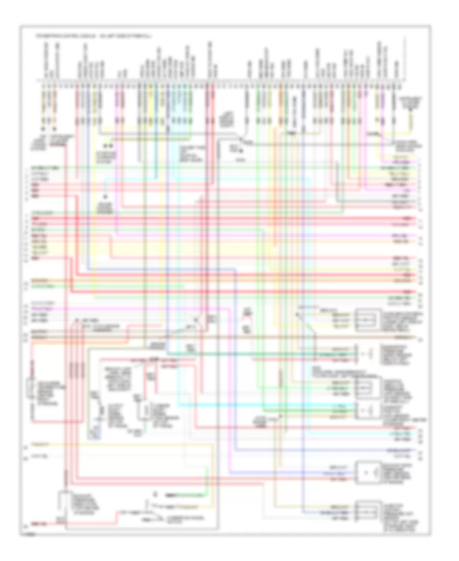 7.3L DI Turbo Diesel, Engine Performance Wiring Diagram (2 of 3) for Ford Cab  Chassis F350 Super Duty 1999
