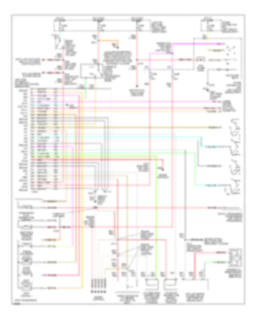 6 8L A T Wiring Diagram for Ford Cab  Chassis F350 Super Duty 1999