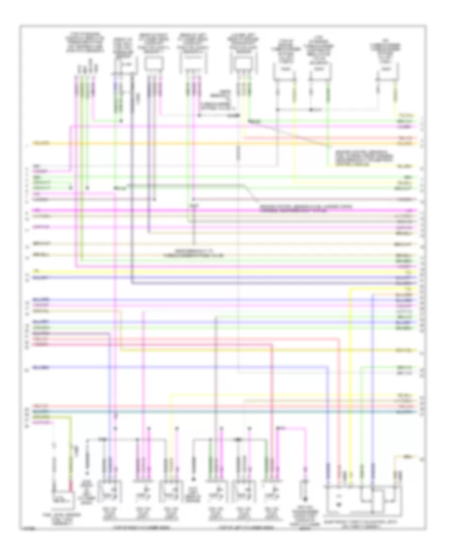 3.5L Turbo, Engine Performance Wiring Diagram (5 of 6) for Ford Taurus SE 2014