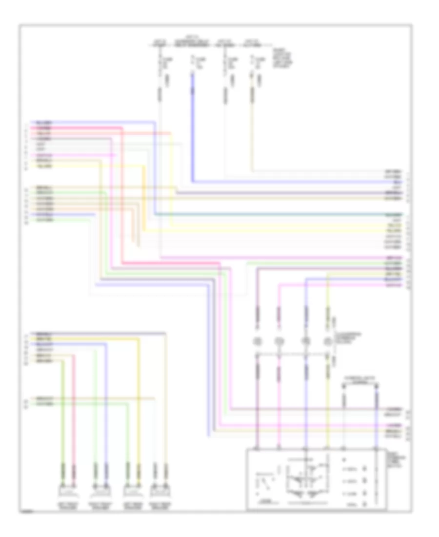 THX Audio Radio Wiring Diagram (2 of 3) for Ford Edge Sport 2010