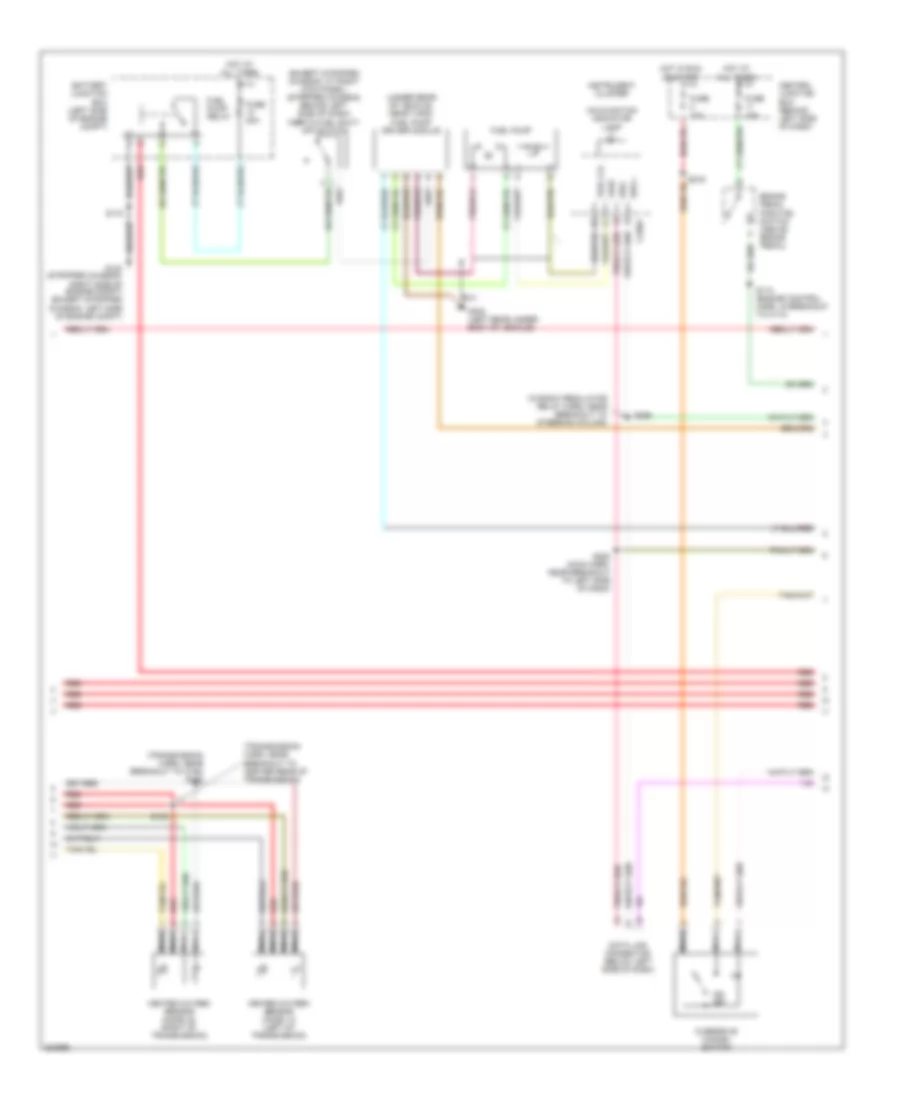 4.6L, Engine Performance Wiring Diagram (4 of 5) for Ford Econoline E150 2005