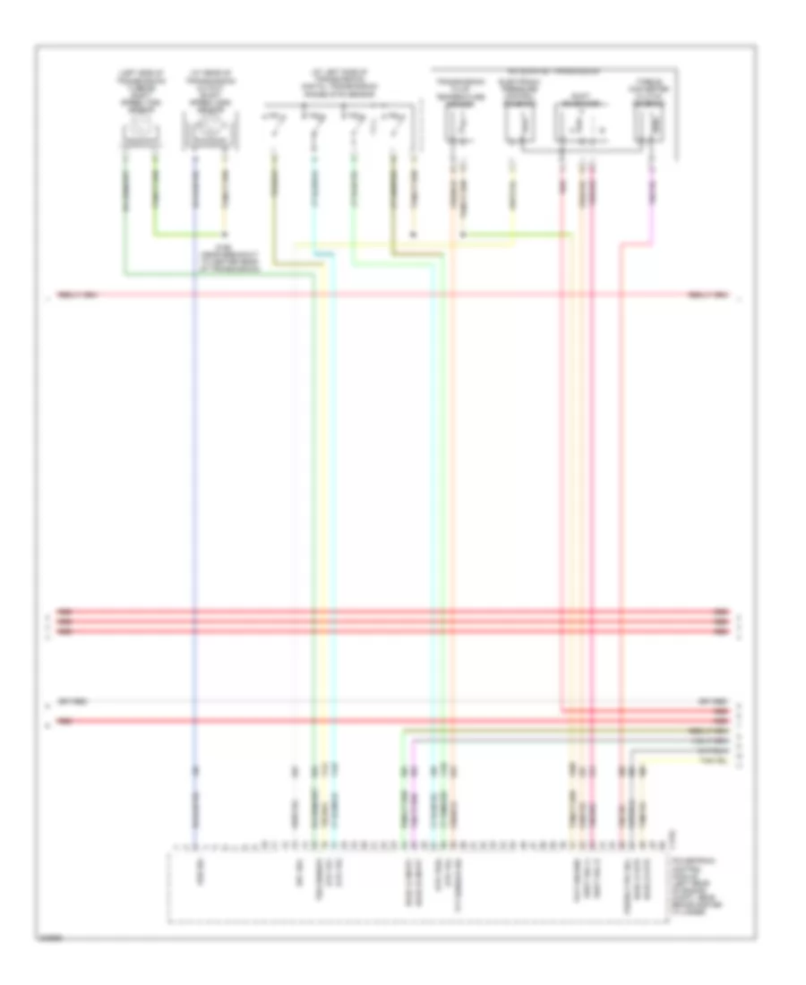 5.4L, Engine Performance Wiring Diagram, without Torqshift (3 of 5) for Ford Econoline E150 2005