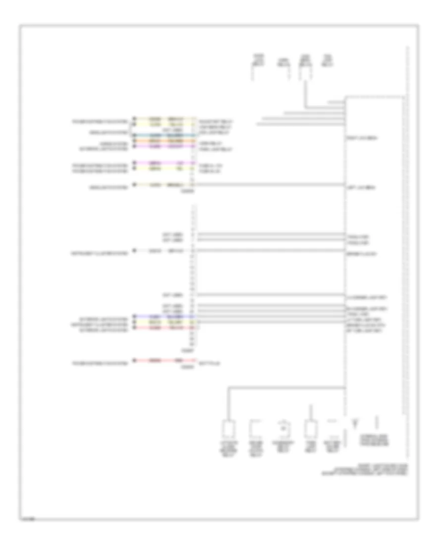 Body Control Modules Wiring Diagram (3 of 3) for Ford E-150 XLT 2014