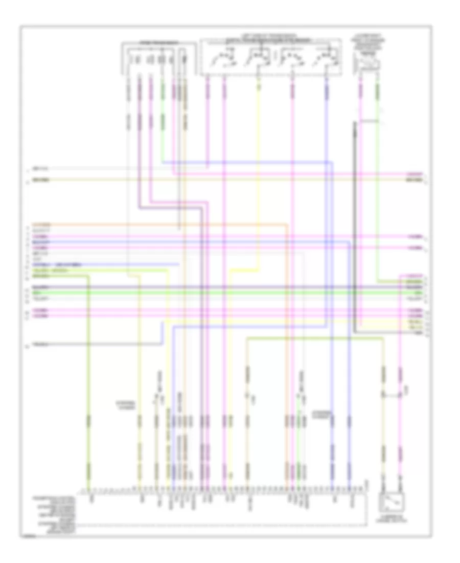 5.4L Flex Fuel, Engine Performance Wiring Diagram, without Torqshift (3 of 5) for Ford E-150 XLT 2014