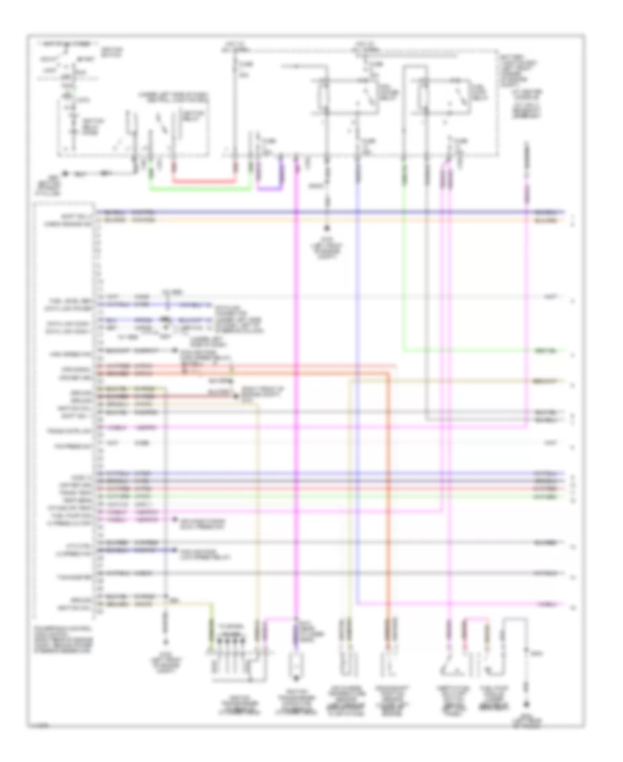 2 0L Engine Performance Wiring Diagrams 1 of 3 for Ford Contour LX 1999