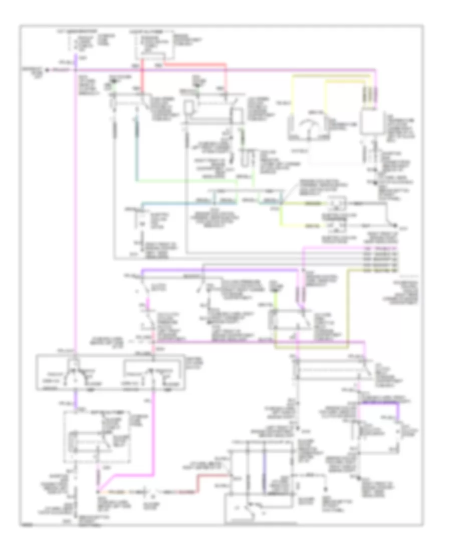 A C Wiring Diagram for Ford Contour GL 1997