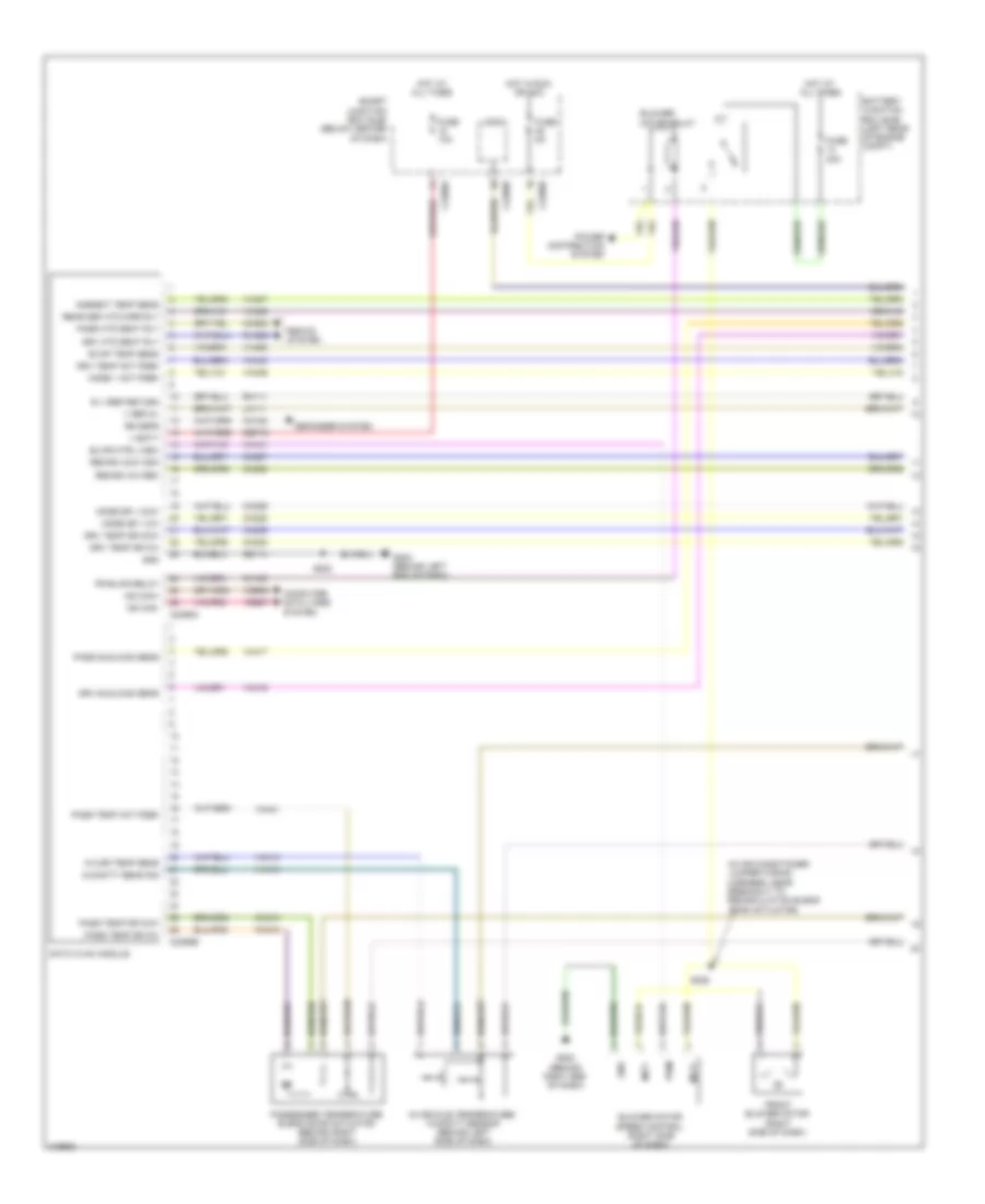 Automatic A C Wiring Diagram Hybrid 1 of 4 for Ford Escape 2010