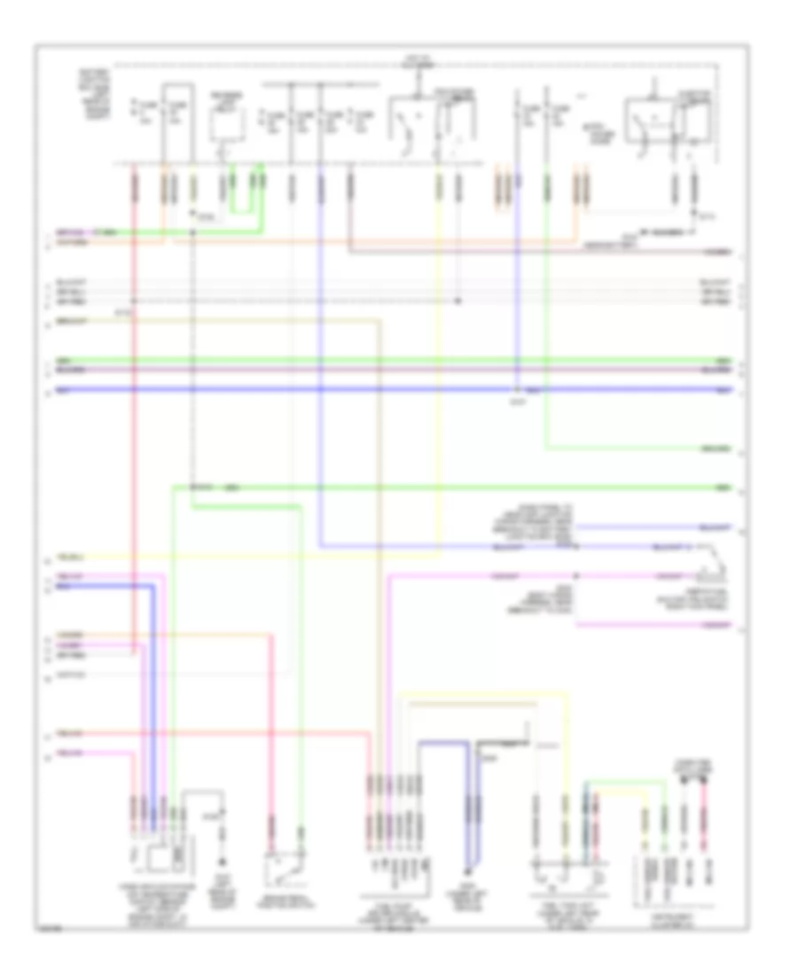 2 5L Engine Performance Wiring Diagram Hybrid 2 of 6 for Ford Escape 2010