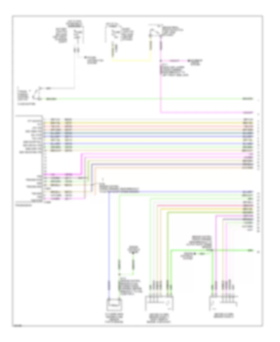 3 0L A T Wiring Diagram 1 of 2 for Ford Escape 2010