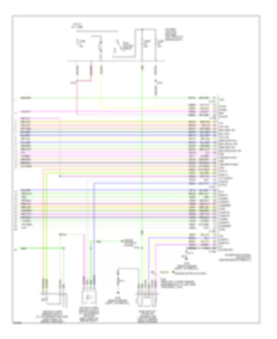 3 0L A T Wiring Diagram 2 of 2 for Ford Escape 2010