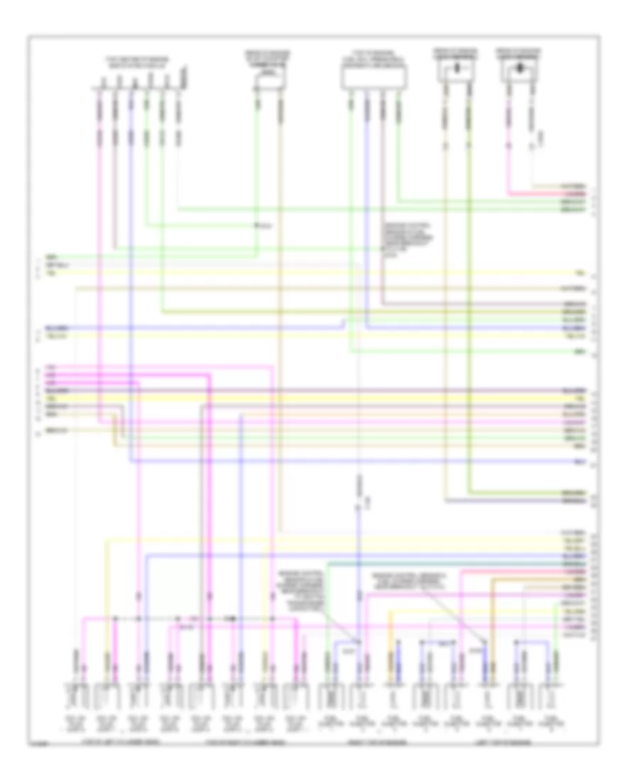 5.4L Supercharged, Engine Performance Wiring Diagram (5 of 6) for Ford Mustang 2011