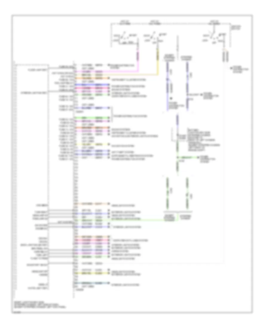 Body Control Modules Wiring Diagram 1 of 3 for Ford E 250 Super Duty 2014