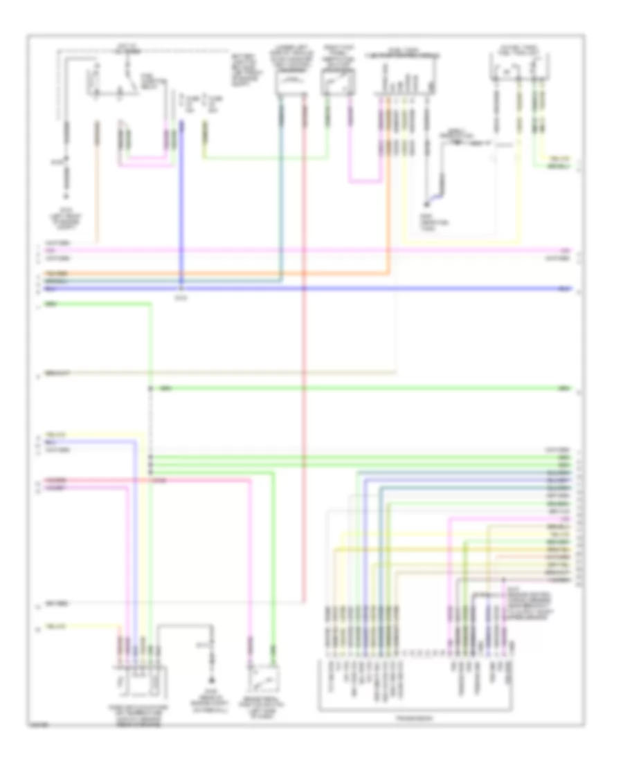 3.0L, Engine Performance Wiring Diagram (2 of 5) for Ford Escape Hybrid 2010