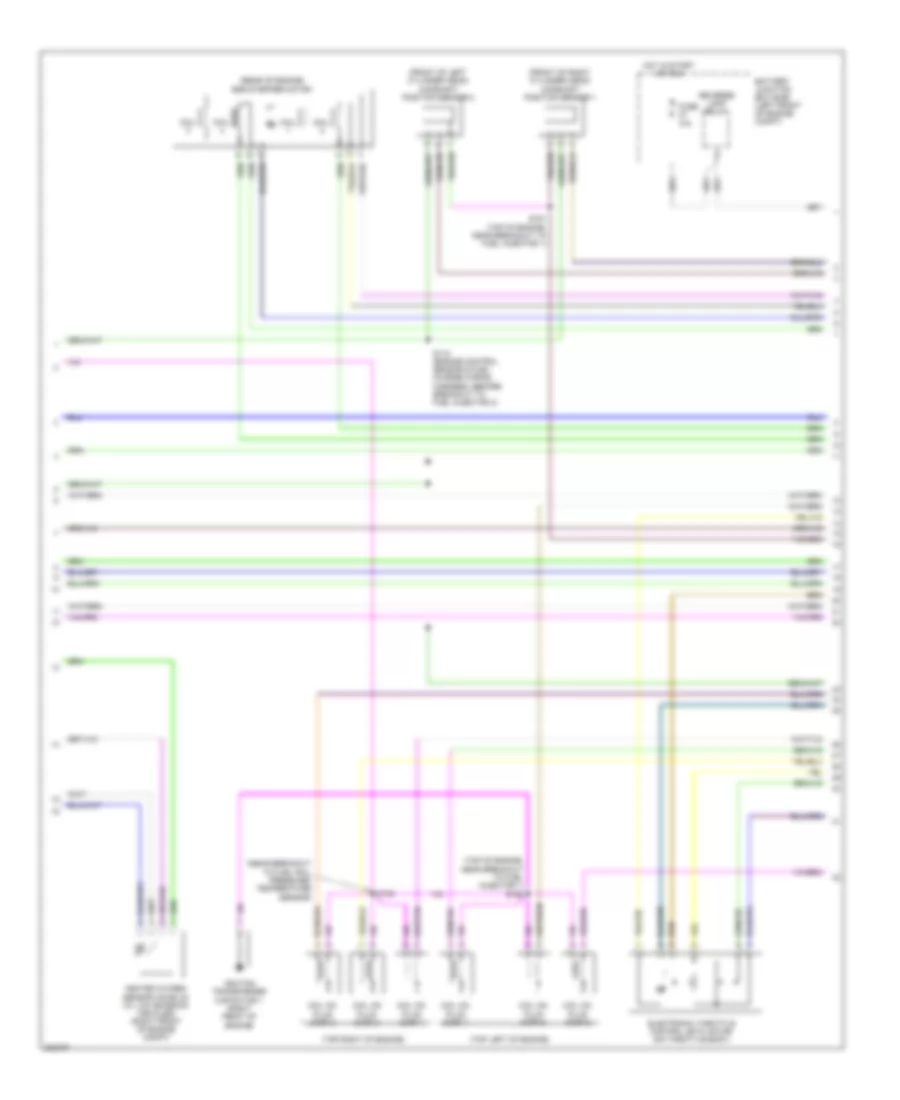 3.0L, Engine Performance Wiring Diagram (4 of 5) for Ford Escape Hybrid 2010
