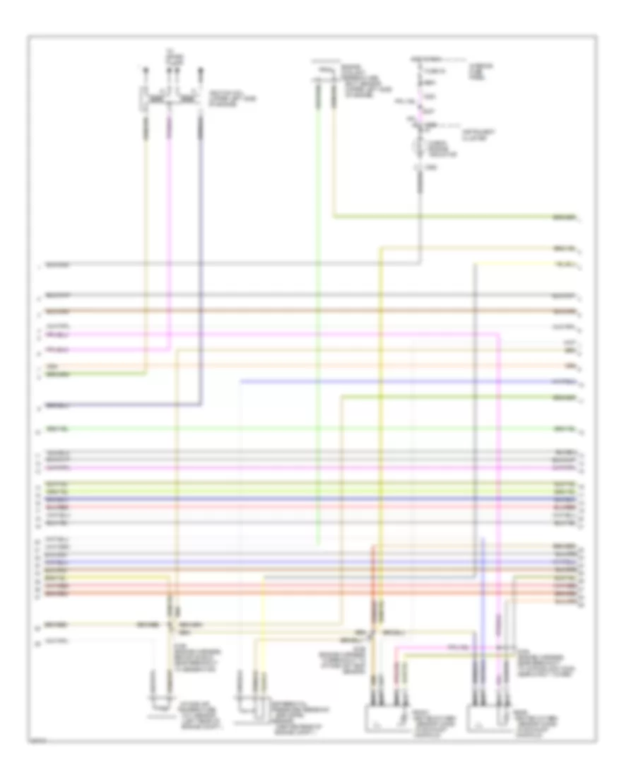 2.0L, Engine Performance Wiring Diagrams (3 of 4) for Ford Contour LX 1997