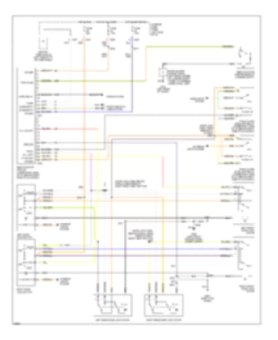 Keyless Entry Wiring Diagram for Ford Contour LX 1997