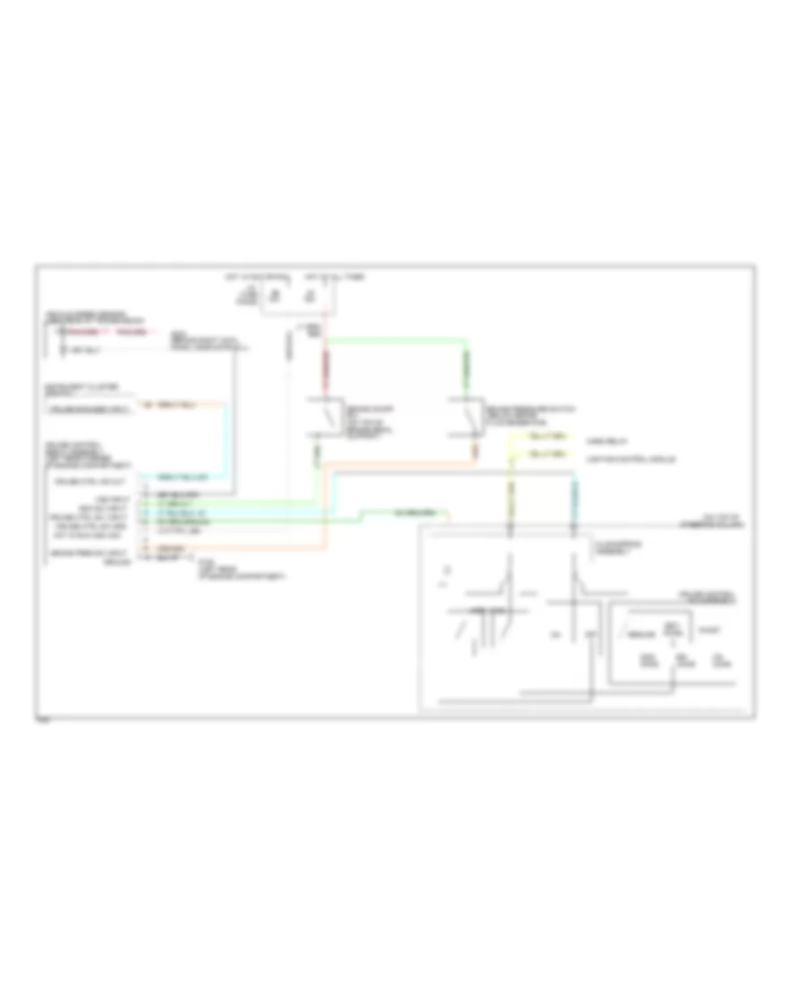Cruise Control Wiring Diagram for Ford Crown Victoria LX 1995