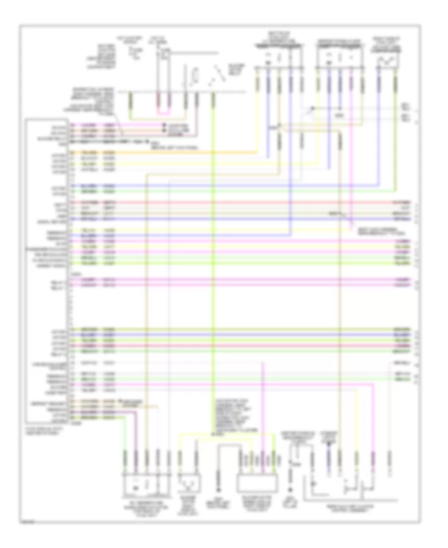 Automatic A C Wiring Diagram with Auxiliary Climate Control 1 of 4 for Ford Expedition 2010