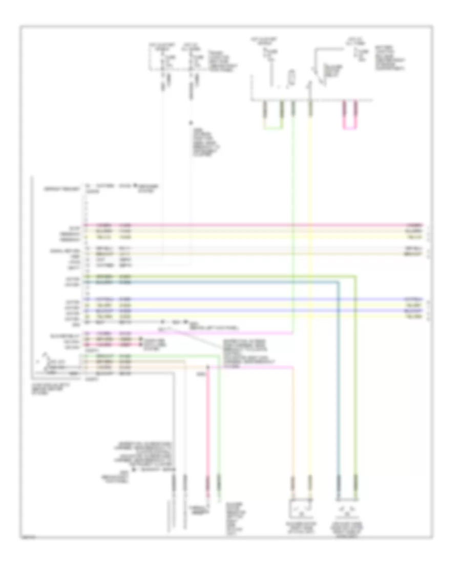 Manual AC Wiring Diagram, without Auxiliary Climate Control (1 of 3) for Ford Expedition 2010
