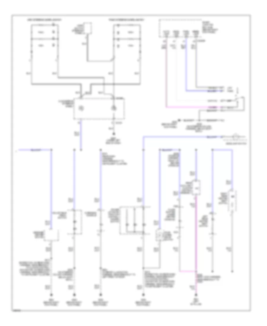 Instrument Illumination Wiring Diagram (2 of 2) for Ford Expedition 2010