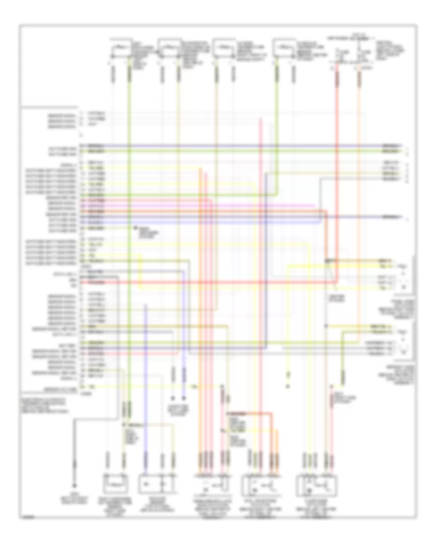 Automatic A C Wiring Diagram 1 of 2 for Ford Thunderbird 2002