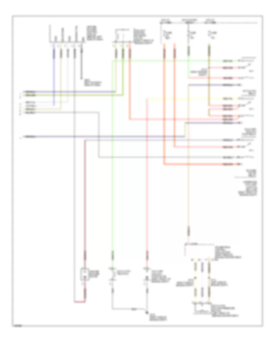 Automatic A C Wiring Diagram 2 of 2 for Ford Thunderbird 2002