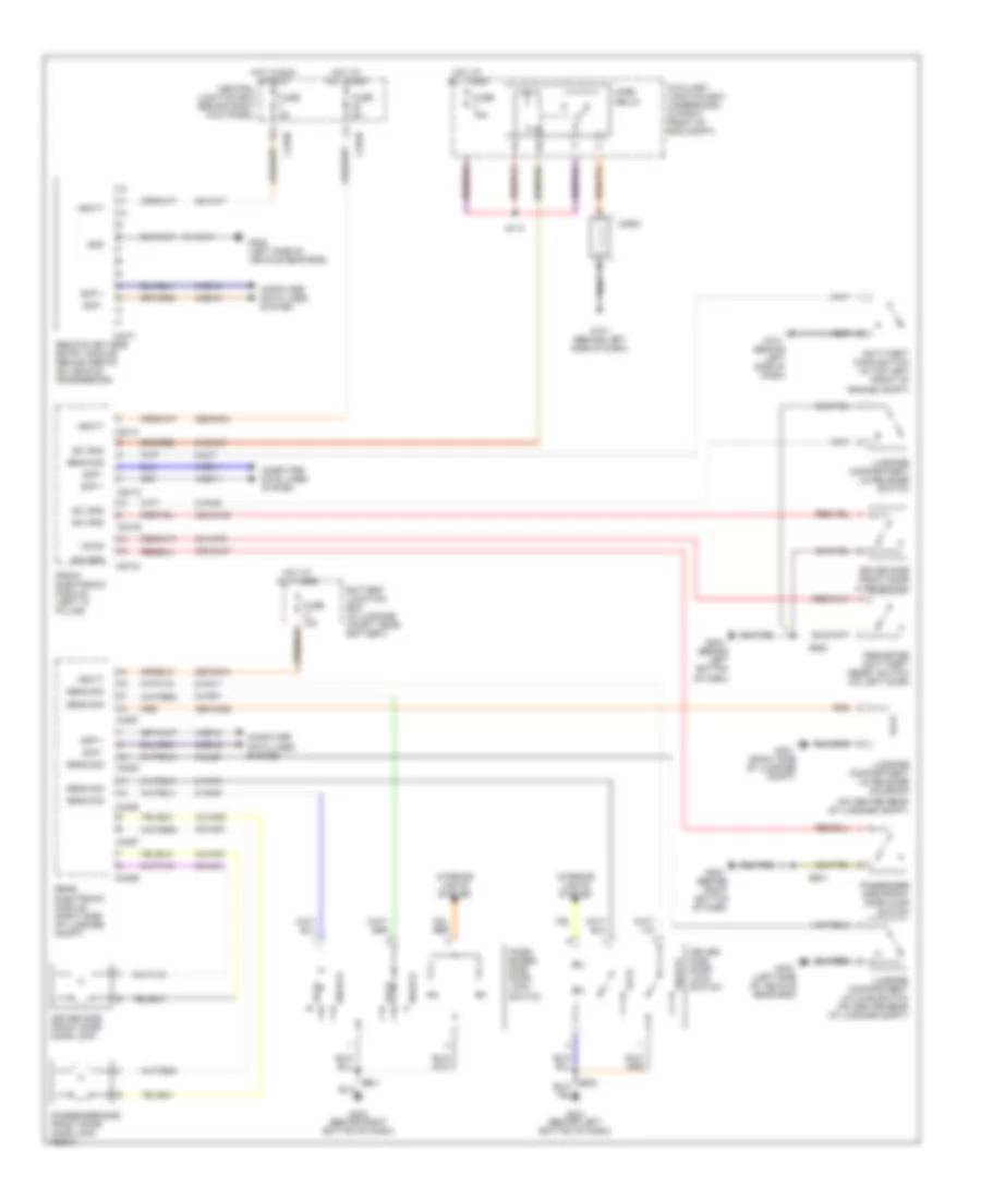 Forced Entry Wiring Diagram for Ford Thunderbird 2002