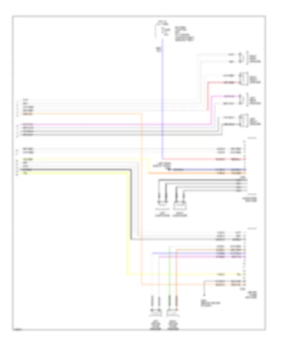 Radio Wiring Diagrams 2 of 2 for Ford Thunderbird 2002
