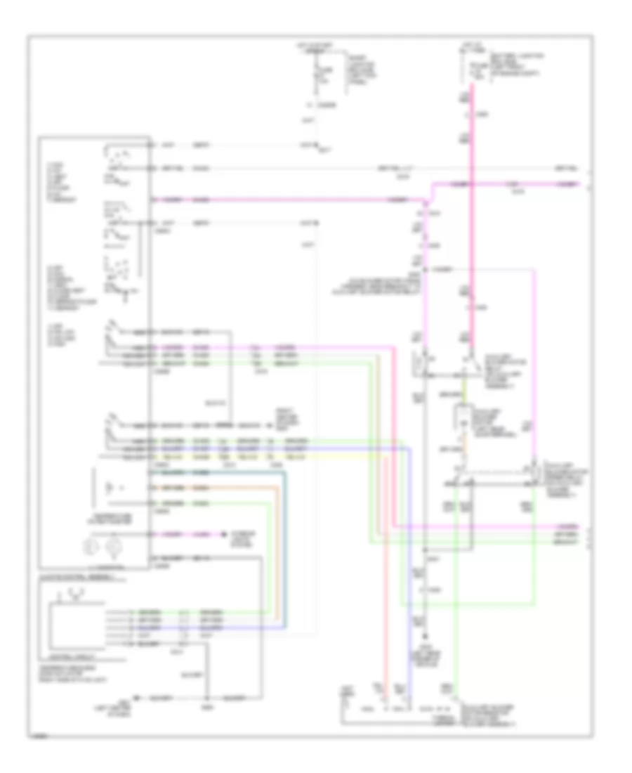 Manual AC Wiring Diagram, without Stripped Chassis (1 of 2) for Ford E-350 Super Duty 2014